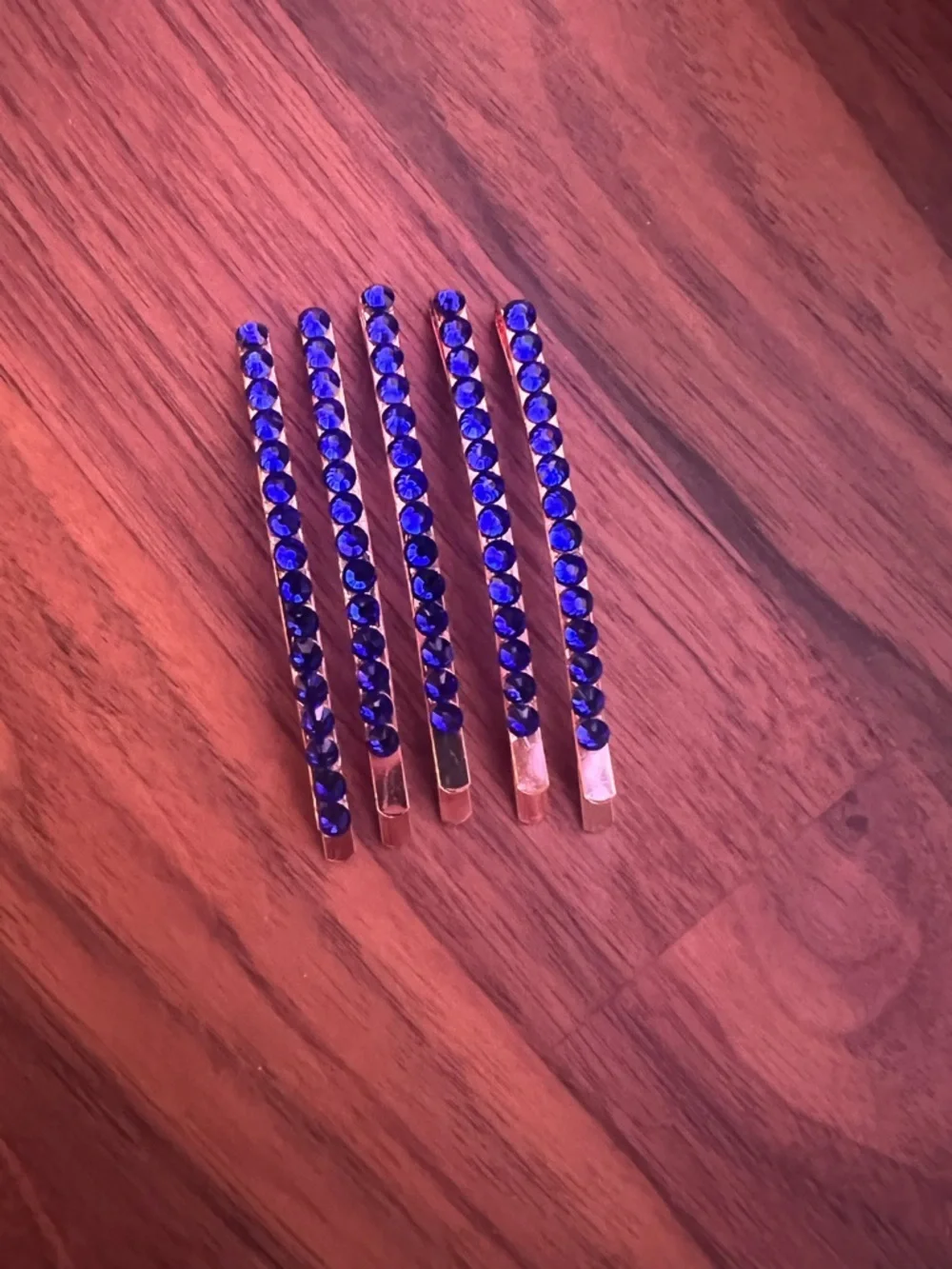 Austrian Crystal Cobalt‎ Bobby Pin Set